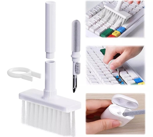 Juego de limpieza de pantalla de teclado de ordenador 8 en <span class=keywords><strong>1</strong></span> y 5 en <span class=keywords><strong>1</strong></span> de alta calidad, Kit de limpiador de bolígrafo de limpieza de auriculares para teléfono portátil - Product Image 6