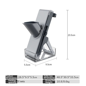 <span class=keywords><strong>Mandoline</strong></span> de cuisine multifonctionnelle pour fruits et légumes, hachoir à aliments, trancheuse, outil de cuisine, déchiqueteuse d'oignons et de pommes de terre, ustensile à salade, vente en gros - Product Image 5