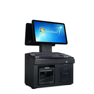Caja Registradora para PC de 14 Pulgadas con Teclado, Cajón para Efectivo, Punto de Venta K14 de 14 Pulgadas - Product Image 1