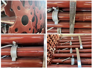 Thép hỗ trợ trụ cột ván khuôn chất lượng cao mạ kẽm đạo cụ giàn giáo jack cắm cho xây dựng - Product Image 2
