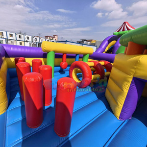 Parc d'attractions gonflable géant pour enfants, aire de jeux extérieure intégrée, parc à thème gonflable - Product Image 3
