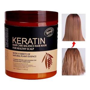 Maschera per capelli alla cheratina con etichetta privata OEM Hai idratante e nutriente - Product Image 2