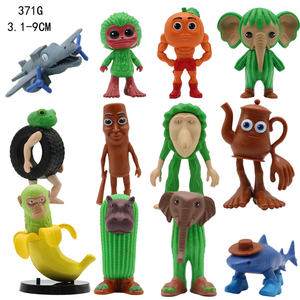 HY nuevo tutú Sahur montaña mar Jing estatuilla hecha a mano, zapato tiburón estatuilla adornos divertido PVC muñeca juguete para regalo - Product Image 6