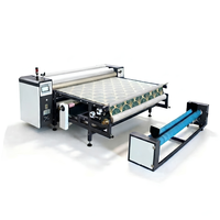 DIGIBON Nouvelle machine d'impression par transfert thermique automatique grand format 3200 mm avec garantie de 5 ans pour textiles, tissus, rideaux 380V
