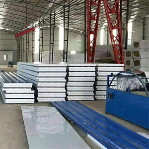 สายการผลิตเครื่องทำแผ่นผนังแซนด์วิช EPS - Product Image 5