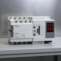 NTDT85 125A 2P/3P/4P AC230V Saklar Transfer Otomatis Saklar Pengalih Daya Ganda untuk Sistem Daya Cadangan Generator