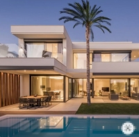 Construire rapidement une économie de coûts 2 étages 3 chambres Villa préfabriquée Maison avec piscine