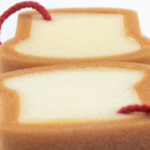 Sensazione di morbidezza e forma di pane spugna da bagno per prendere una doccia - Product Image 5