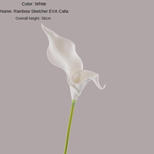 Fleur artificielle Calla Lily en EVA faite à la main, grande taille, style INS, pour décoration intérieure, vente en gros transfrontalière - Product Image 6