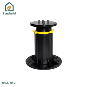 ขาตั้งพื้นปรับระดับได้ Sunsbuild สีดำเหลืองด้าน อุปกรณ์เสริมสำหรับปูพื้น ติดตั้งง่าย รับผลิตแบบ ODM OEM - Product Image 2