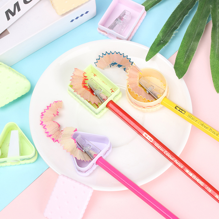 Изготовление на заказ логотип форма для офиса школы дома канцелярские мини лезвие одно отверстие забавные точилка для карандашей