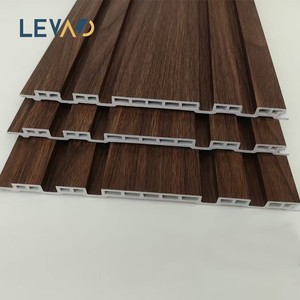 ราคาโรงงาน บริการสั่งทำพิเศษ แผ่นผนังตกแต่งภายใน WPC ลายไม้ กันน้ำ ทน<span class=keywords><strong>ไฟ</strong></span> ป้องกันไฟฟ้าสถิตย์ วัสดุผสมทันสมัย - Product Image 1