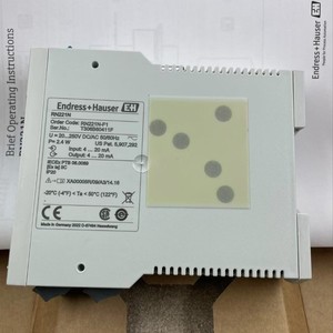 Isolateur numérique Endress+Hauser RN221N 5V 10 Mbps à couplage optique - Product Image 2
