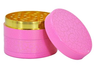 Recién llegado, aspecto especial de jadeo de grietas, molinillo de hierbas de zinc de 2,5 pulgadas para especias - Product Image 6