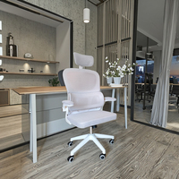 Chaise de bureau pivotante élégante pour la salle à manger, meubles pour la maison et l'hôtel, dossier confortable et chaleureux
