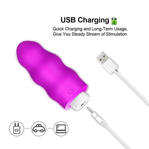 Joypark Chất Lượng Cao USB Sạc Điều Khiển Từ Xa Bullet <span class=keywords><strong>Vibrator</strong></span> Silicone Quan Hệ Tình Dục Đồ Chơi Đạn Cho Phụ Nữ - Product Image 5