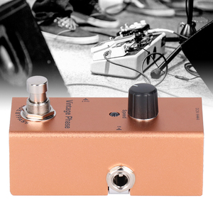 Pedal de efecto de guitarra eléctrica de fase Vintage Single Mini Phaser DC 9V <span class=keywords><strong>JDF</strong></span> 6 accesorios de guitarra - Product Image 4