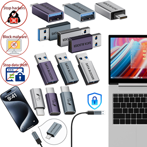 Factory Newly <strong>USB</strong> <strong>a</strong> Male to Type <strong>C</strong> Female Block Malware <strong>Adapter</strong> 10W Prevent Data Theft Stop Hackers Data Blocker - Product Image 1