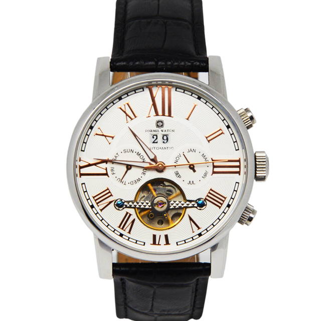 Ultra Design Luxury Top Brand Waterproof Mechanical Movement Automatic Flying Tourbillon Watch