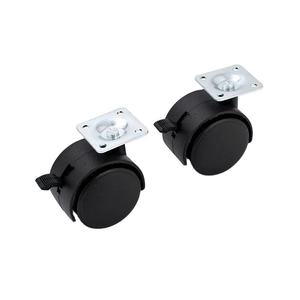 Furniture Plate with Brake Swivel <b>Heavy</b> <b>Duty</b> Caster Wheels for Living Room Bedroom <b>Office</b> <b>Chair</b>-Silent Modern Design - Product Image 5