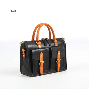 College Modische Koffer Sling Crossbody-Tasche Luxus 2024 Echtes Leder Herren Damen Messenger-Taschen für Herren und Damen - Product Image 3