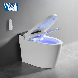 Dự Án Xây Dựng Nhà Vệ Sinh Chậu Vệ Sinh Thông Minh <span class=keywords><strong>One</strong></span> <span class=keywords><strong>Piece</strong></span> 110V Với Màn Hình Hiển Thị Nhà Vệ Sinh Thông Minh S-trap - Product Image 6