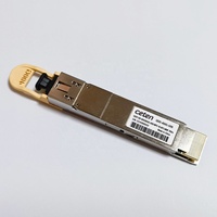 Modul Transceiver Optik Fortinet Kompatibel 400GBASE-SR8 QSFP-DD PAM4 850nm 100m DOM MPO-16/APC MMF Fiber Optik 3-Tahun Garansi