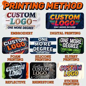 เสื้อฮู้ดดี้ซิปพิมพ์ลายโลโก้แบบกำหนดเอง ประดับคริสตัล ล้างสีแบบ Acid Wash สำหรับผู้ชาย ปักลาย 3 มิติ สไตล์เรโทร ผ้าคอตตอน เจาะรู - Product Image 5