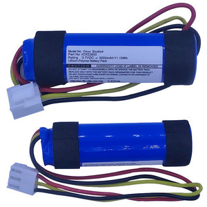 Batería de Repuesto Onyx Studio4, <span class=keywords><strong>Studio</strong></span> <span class=keywords><strong>4</strong></span> ICR22650, CP-HK10 para Altavoz Bluetooth <span class=keywords><strong>Harman</strong></span>, Batería Recargable de 3000 mAh - Product Image 1