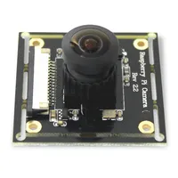 Module caméra Raspberry Pi 5MP, 38*38mm, zoom 160 degrés, Raspberry Pi 4ème génération, 3B longueur focale réglable.