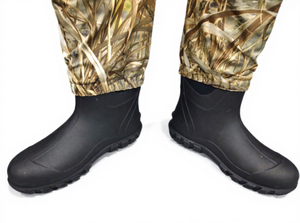 מגפי חזה לציד ברווזים, 3 שכבות, נושמים, עם חיזוק בירכיים ובמותניים, בטנה מפליס, כיסים עמידים למים, מגפי TPU, לשימוש חיצוני - Product Image 3