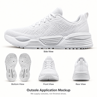 Semelle en EVA moulée par injection monobloc avec options de couleurs personnalisées pour les baskets de style de vie pour enfants et jeunes