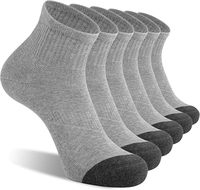 Chaussettes de sport pour hommes, en tricot, rembourrées, antidérapantes, respirantes, pour la course à pied, pour l'automne