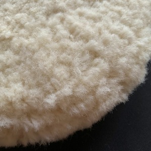 Wool <b>Polishing</b> Pad 8 Inch Soft Disc For <b>Car</b> <b>Polishing</b> Angle Grinder Non-Abrasive United Kingdom Made - Product Image 5