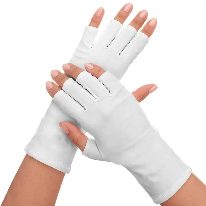 Gants de protection manucure, gants de manucure main, peau de