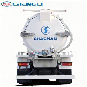 High-power Anti-leakage 15CBM Septic Tank Vacuum Suction Vehicle with Thickened Sealed Tank for Septic Sludge - Product Image 5