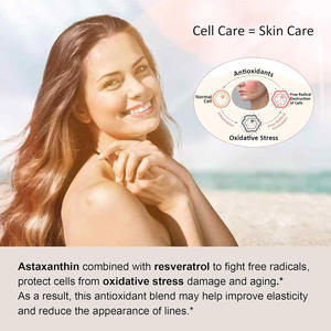 プライベートラベルカスタマイズされたフォーミュラフレーバー高タンパク質ハーブエキスダイエットビューティーナチュラルアスタクサンチンサプリメントホワイトニング - Product Image 2