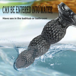18 + femminile a forma di vibratore lungo sottile a forma di scala Dildo alternativo Oversize giocattoli erotici morbido anale spina per le donne vibratore - Product Image 2