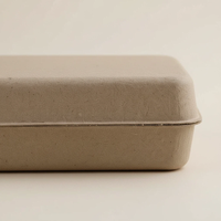 Boîte cadeau en pulpe biodégradable, emballage écologique pour savon, bijoux, souvenirs, carton kraft