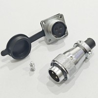 Connecteur d'aviation carré WS20-2-3-4-5-6-7-8-9-10-12-14-15 broches TQ+Z fabriqué en Chine