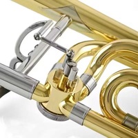 Wholesale Factory Direct Bb/F Tenor Trombone, Professional Slide Brass Instrument for Children & Adult Players