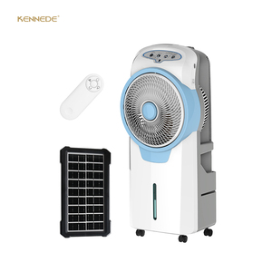KENNED 2025 AC/DC Enfriador <span class=keywords><strong>de</strong></span> aire portátil 6L Tanque 12V Ventilador <span class=keywords><strong>de</strong></span> refrigeración alimentado por batería Plástico para el hogar Oficina Coche-Venta caliente - Product Image 1