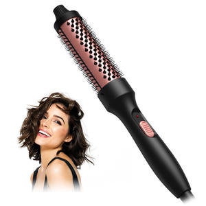 Professional Hair <b>Curling</b> Iron With Tourmaline Ceramic Barrel 2 In 1 Straightener For Dry Hair Salon Styling Tool - Product Image 1