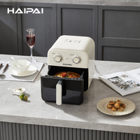 Friteuse à air multifonctionnelle sans fumée avec technologie antiadhésive, capacité de 4 litres, cuisson saine en réduisant l'huile