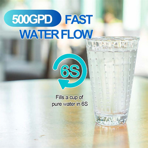 ผู้ผลิต OEM RO RO500G อุปกรณ์บําบัดน้ําสําหรับใช้ในครัวเรือน เทคโนโลยีบําบัดน้ํา ro อเนกประสงค์ขั้นสูง - Product Image 4