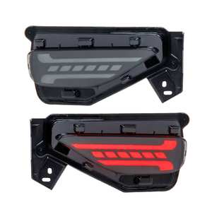 Feu arrière de pare-chocs WENYE à LED en ABS, nouveau rouge/jaune pour Fortuner, feu stop 2016-2023 12V 72W, ajustement universel, rétrofit - Product Image 3