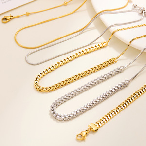 Bracciale di Alta Gamma in Acciaio Inossidabile Placcato <span class=keywords><strong>Oro</strong></span> 18K Design Geometrico Semplice e alla <span class=keywords><strong>Moda</strong></span> Versatile e di Tendenza con Opzione Fai-da-Te Vendita all'Ingrosso - Product Image 3