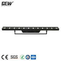 Barre de projecteur LED DMX à matrice de pixels RGB 3-en-1 blanc chaud 3W (12 pièces) pour fond de scène GEVV
