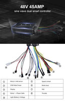 Kit de conversion de vélo électrique avec moteur de moyeu avant et arrière 48V/52V/60V 2000W pour vélos de 20, 22, 24, 26, 27.5, 28, 29 pouces et 700C
