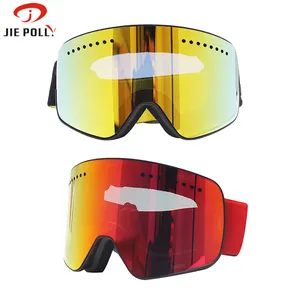 Best selling custom strap outdoor polarized sunglasses snow ski uv400 goggle snowboard anti slip strap glasses sport eyewear